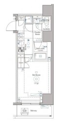 DIPS上野NORTHの物件間取画像